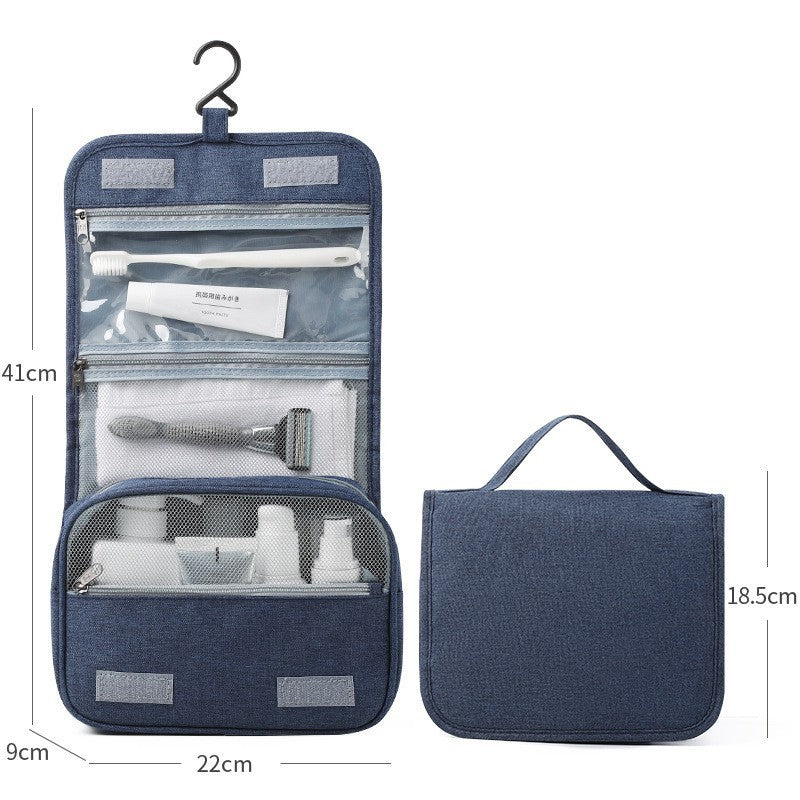 Cosmetic Storage Bag Travel Waterproof Folding Dry Wet Separation Wash Bag