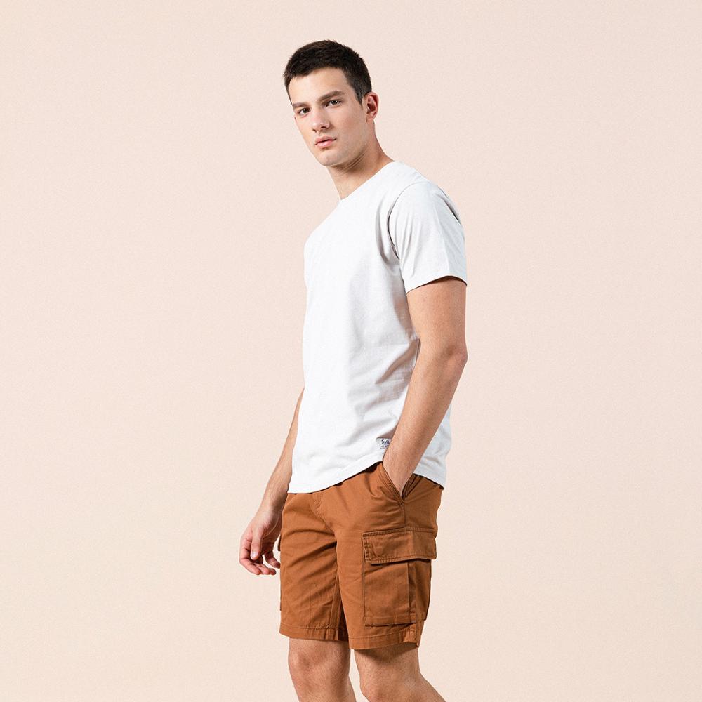 SIMWOOD 2020 summer new solid t-shirt 100% cotton Compact-Siro Spinning O-neck Tops High Quality plus size clothes SI980698