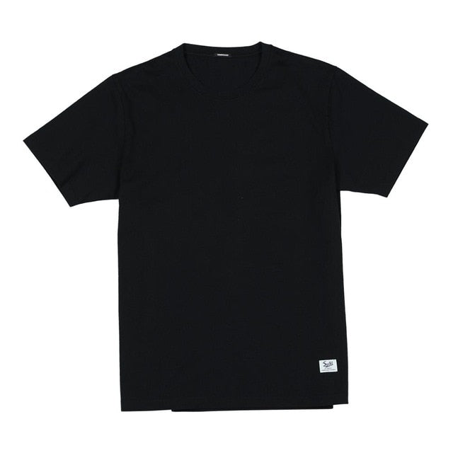 SIMWOOD 2020 summer new solid t-shirt 100% cotton Compact-Siro Spinning O-neck Tops High Quality plus size clothes SI980698
