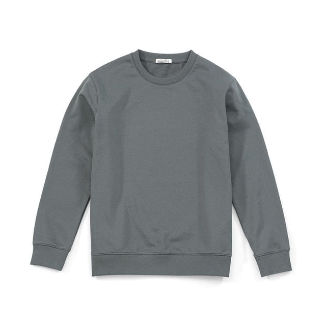 SIMWOOD 2020 Autumn New Hoodies Men Casual Minimalist Sweatshirt O-neck Embroidery logo Plus Size Basic Pullover SI980547