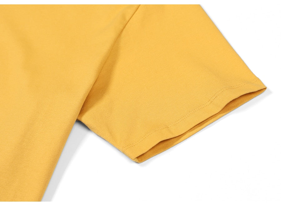 SIMWOOD 2020 summer new solid t-shirt 100% cotton Compact-Siro Spinning O-neck Tops High Quality plus size clothes SI980698