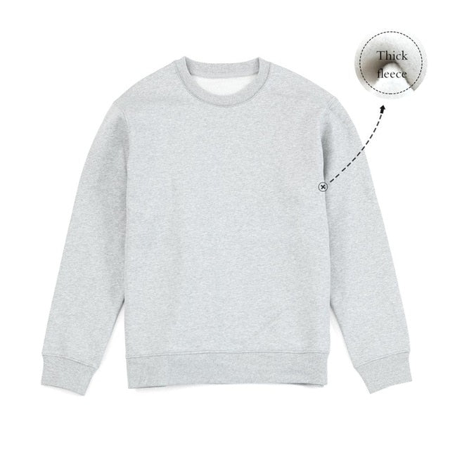 SIMWOOD 2020 Autumn New Hoodies Men Casual Minimalist Sweatshirt O-neck Embroidery logo Plus Size Basic Pullover SI980547