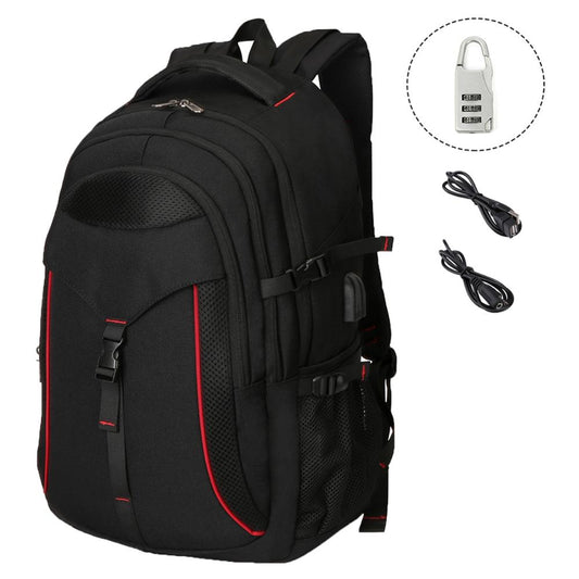 XQXA Men Business Laptop Backpack Large Capacity 30L Travel School