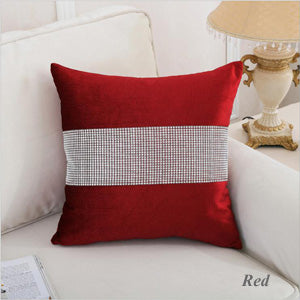 Shinny velvet Pillow cushion ivory Grey purple Cushion cover Home Decorative 45x45cm