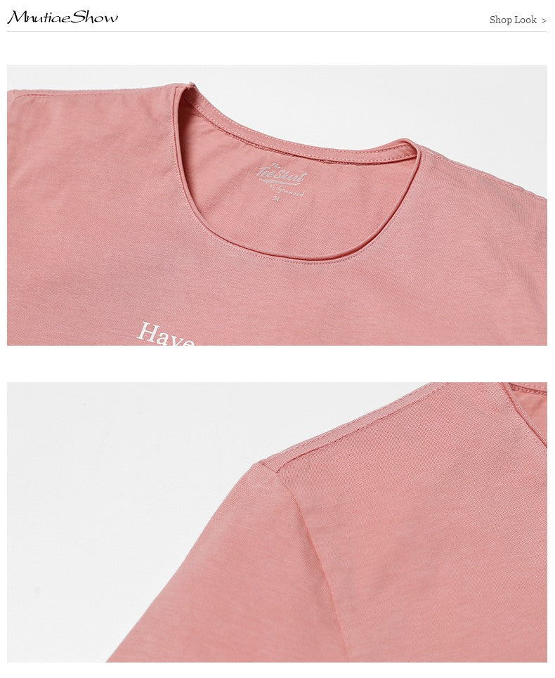 SIMWOOD Men Clothing T shirt Summer