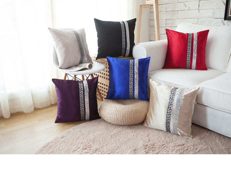 Pillow Covers for Bedding 45x45cm Home Elegant Cushion Cases