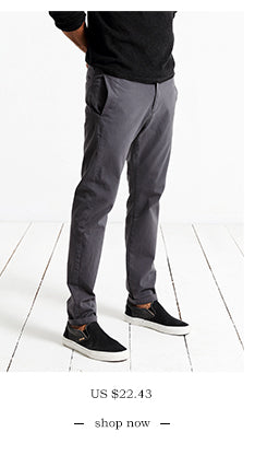 SIMWOOD Pants Men Fashion Long Trouser Cotton High Quality