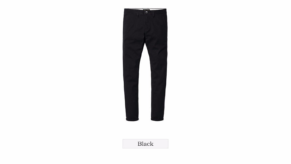 SIMWOOD Pants Men Fashion Long Trouser Cotton High Quality