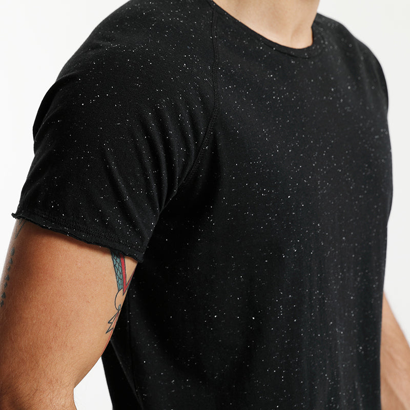SIMWOOD T Shirt Men Colored Cotton Fashion Slim Fit
