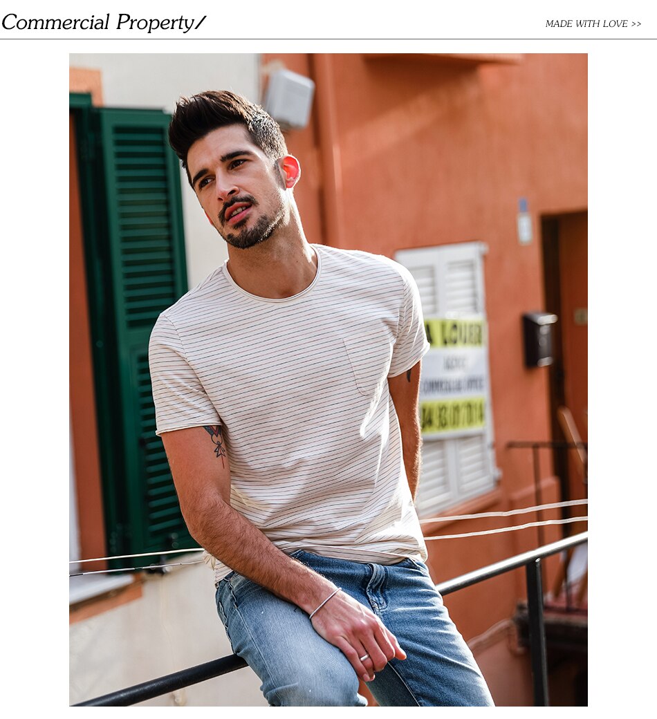SIMWOOD Hot Sale 2019 Summer T-Shirts Men Slim Fit 100% Cotton Plus Size High Quality Short Sleeve Tops Brand Clothing 180160