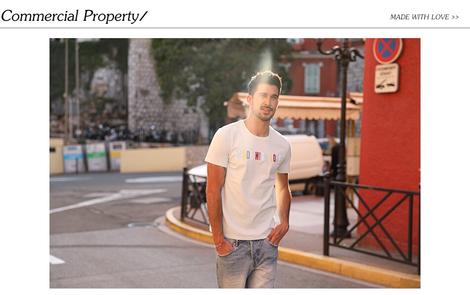 SIMWOOD New 2019 Summer T-Shirt Men Short Sleeve Slim Casual Cotton Tees Literal Thoughts Plus Size Tops Brand Clothing 180289