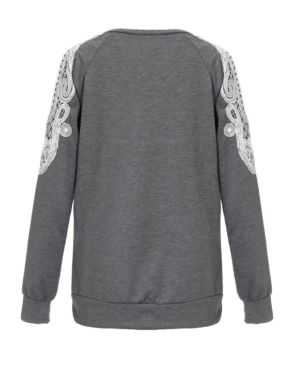 Zanzea Blusa Autumn Women Casual Sexy Plus Size Lace Crochet off Shoulder Long Sleeve Tops Hoodies Sweatshirt