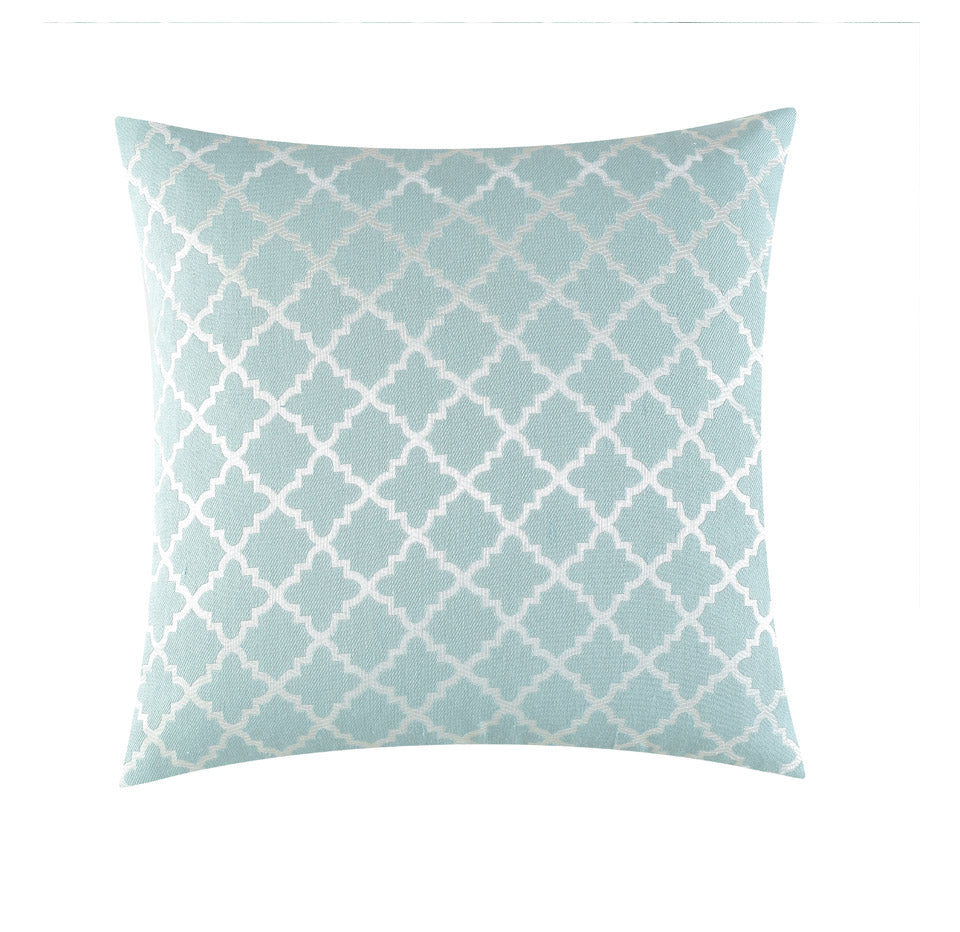 Pillow case 2 Pcs For Sofa Throw Pillow Cover Yellow Geometric Decorative Home Decor