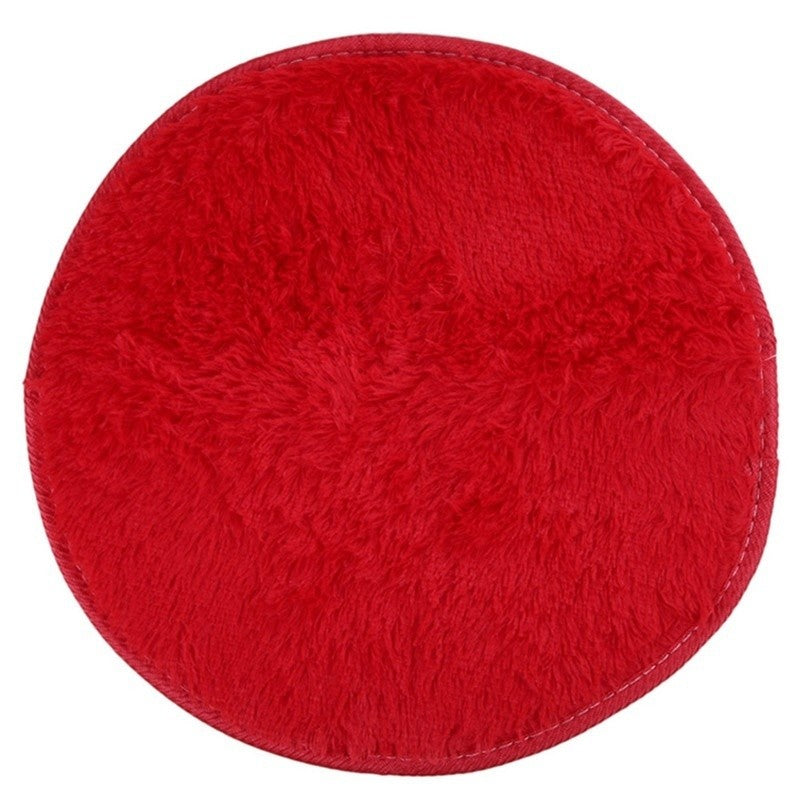 Fluffy Rugs Anti Skid Shaggy Area Rug Room Home Bedroom Carpet Round Floor Mat
