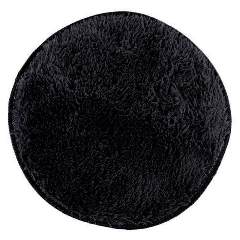 Fluffy Rugs Anti Skid Shaggy Area Rug Room Home Bedroom Carpet Round Floor Mat