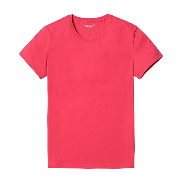 SIMWOOD 2019 New T Shirt Men Slim Fit Solid Color fitness Casual Tops 100% Cotton Comfortable High Quality Plus Size TD017101
