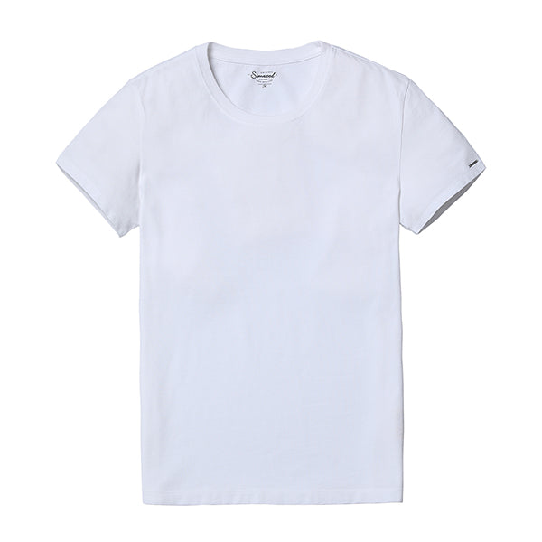 SIMWOOD 2019 New T Shirt Men Slim Fit Solid Color fitness Casual Tops 100% Cotton Comfortable High Quality Plus Size TD017101