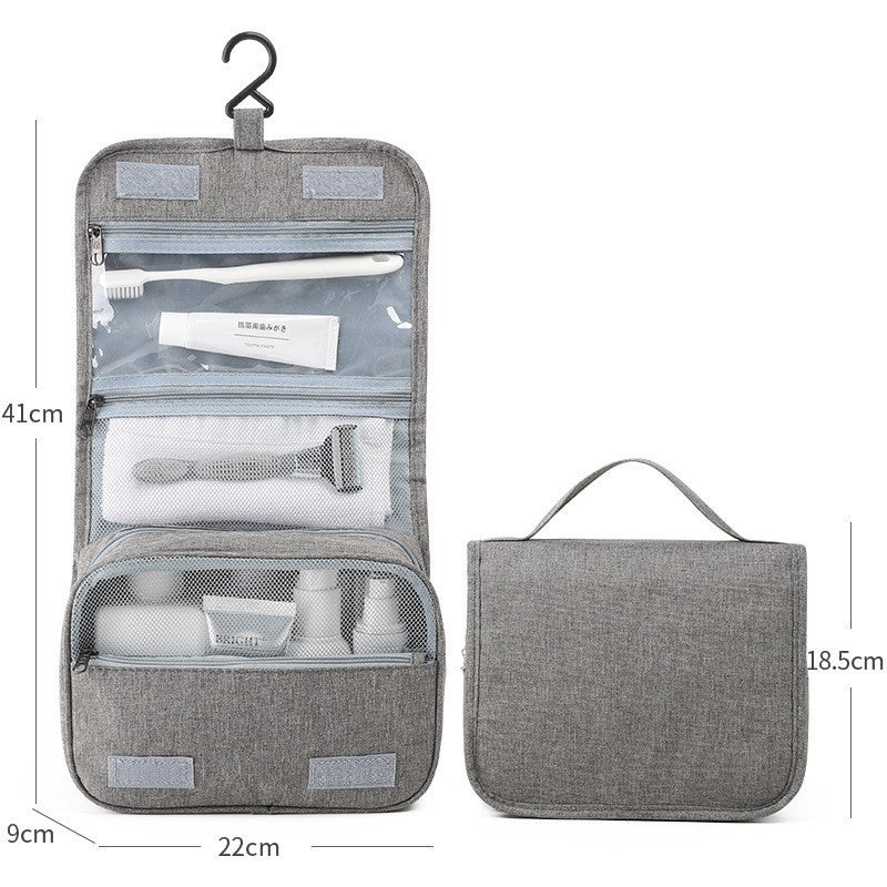 Cosmetic Storage Bag Travel Waterproof Folding Dry Wet Separation Wash Bag