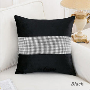 Shinny velvet  Pillow cushion ivory Grey purple Cushion cover Home Decorative 45x45cm