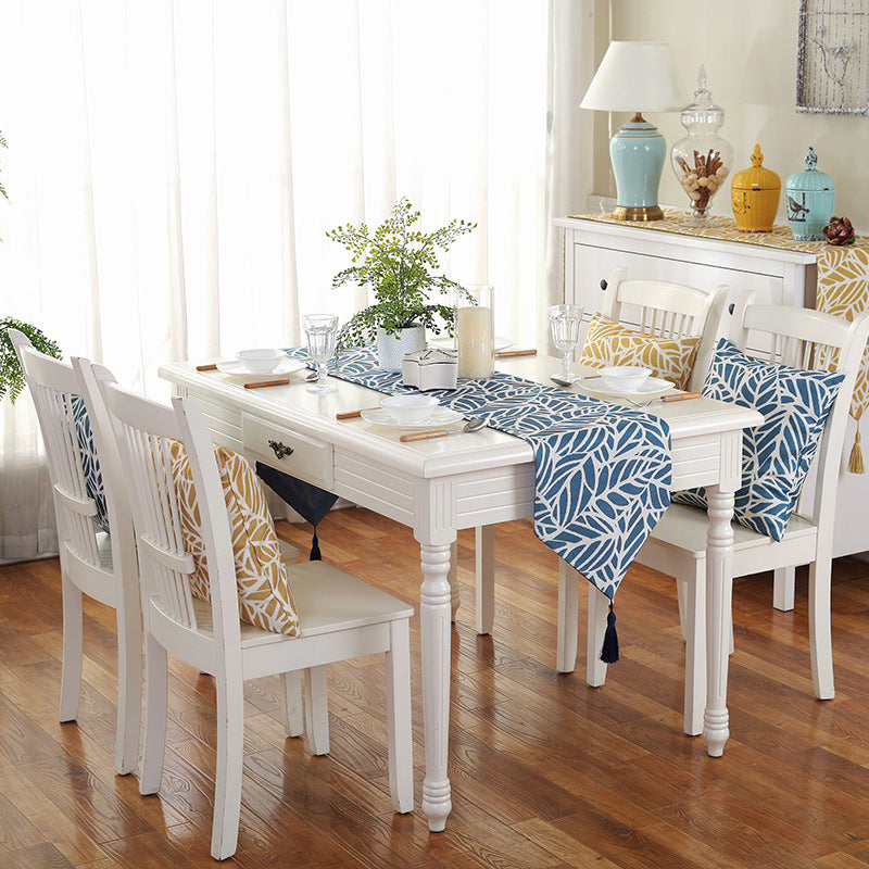 Table Runners Colorful Leaves Printed Runner