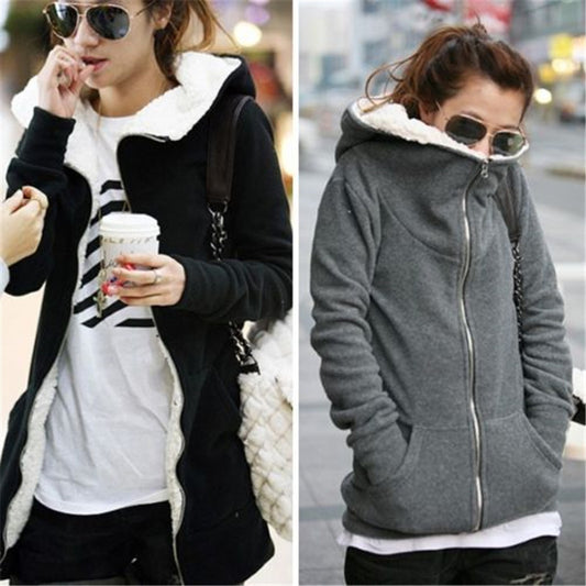 Winter Coats 2017 Autumn Women Long Hoodies Sweatshirts