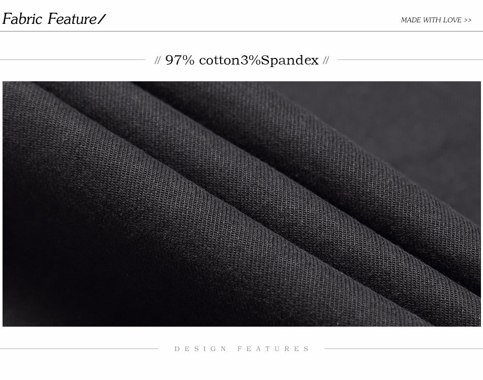 SIMWOOD Pants Men  Fashion Long Trouser Cotton High Quality