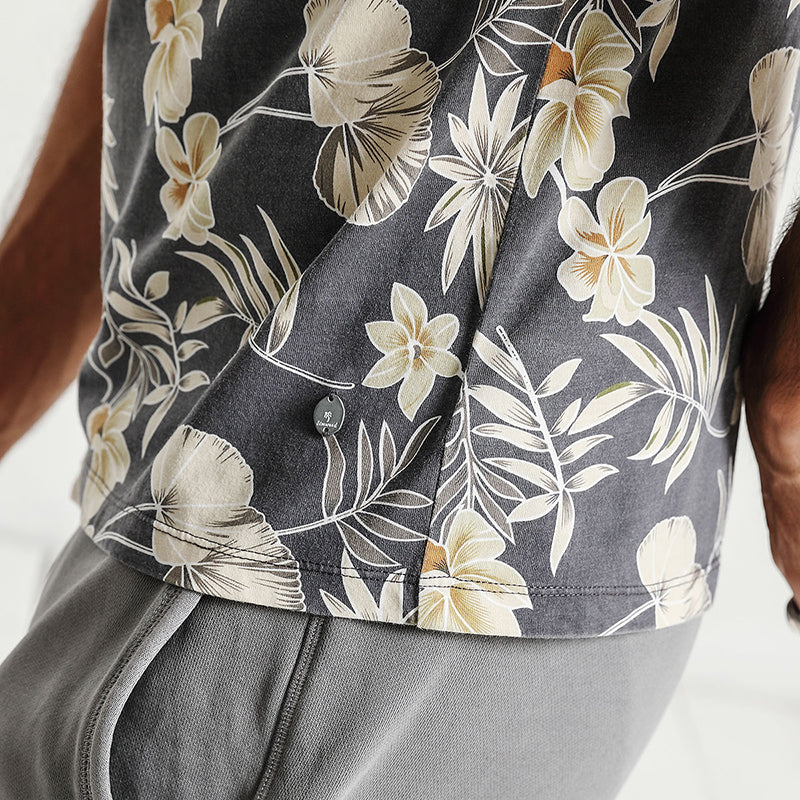 SIMWOOD T Shirt Men Slim Fit 100% Pure Cotton Print Floral Brand Clothing Plus Size