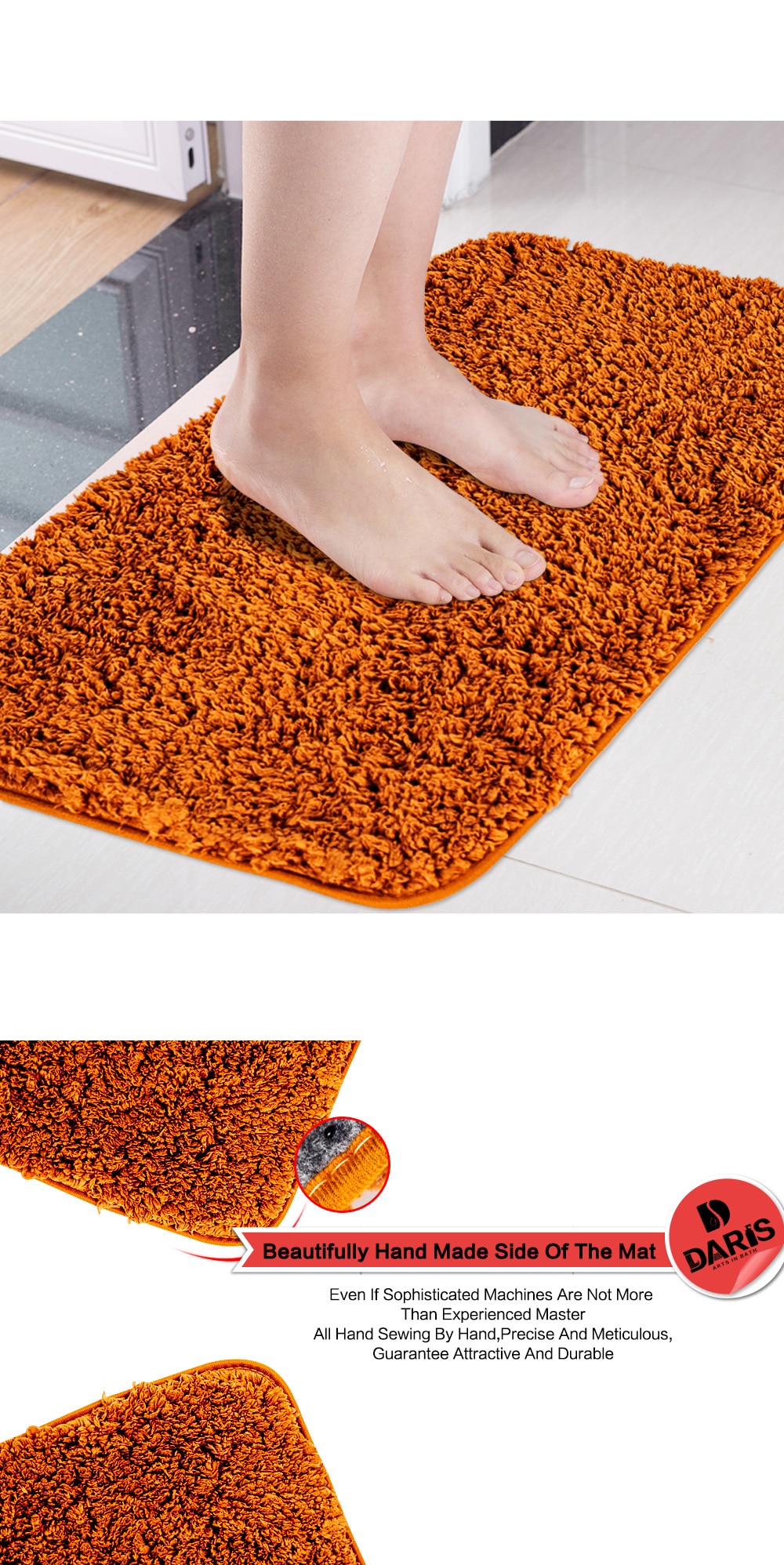 Mats For Living Room Bathroom Floor Carpet Water Absorbing