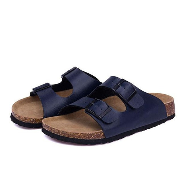 Sandals New Summer Beach Cork Slippers Shoes Women