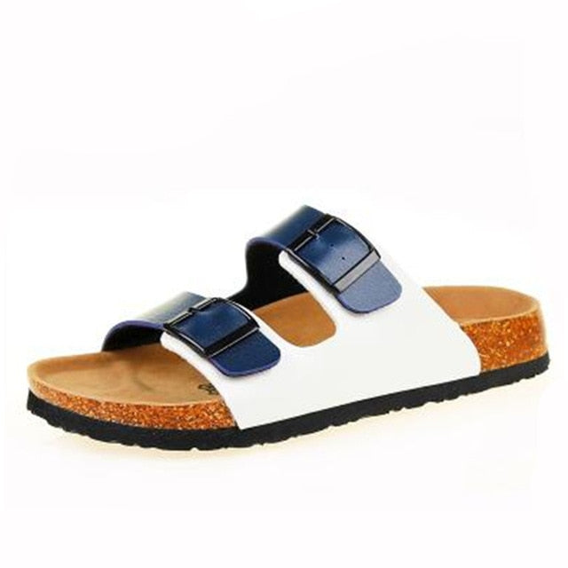 Sandals New Summer Beach Cork Slippers Shoes Women