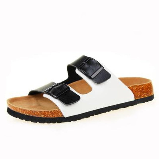 Sandals New Summer Beach Cork Slippers Shoes Women