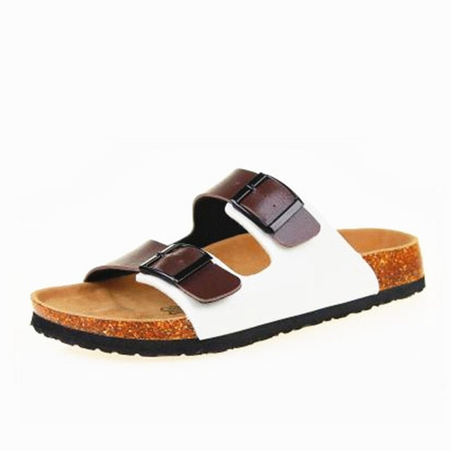 Sandals New Summer Beach Cork Slippers Shoes Women