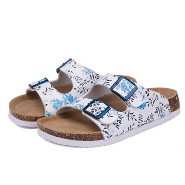 Sandals New Summer Beach Cork Slippers Shoes Women